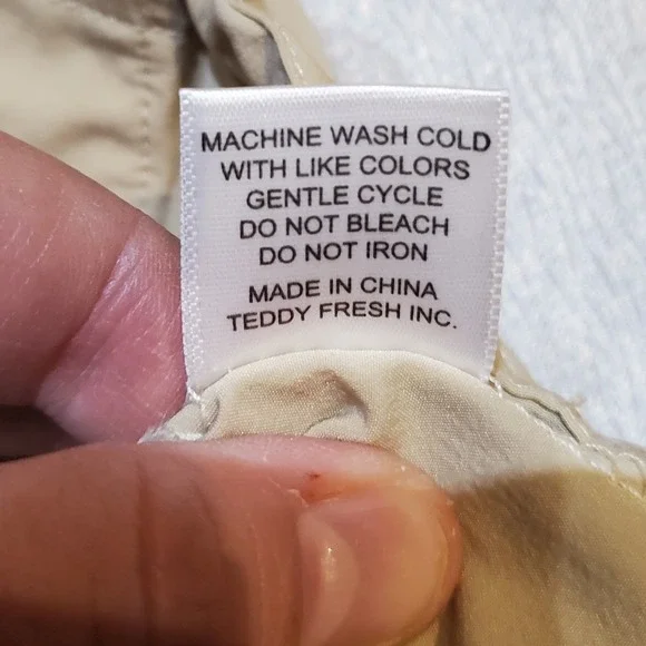 Teddy Fresh Colorblock Pullover Windbreaker Jacket Size S Anorak Hooded 1/2 Zip - Picture 13 of 13